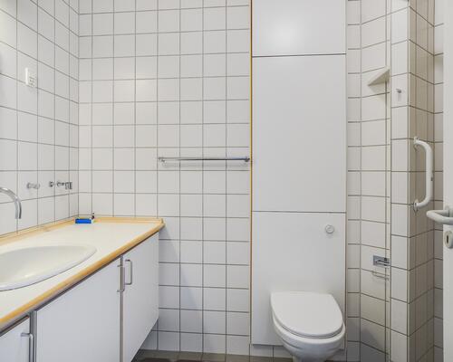 Stor 2-værelses med elevator i opgangen