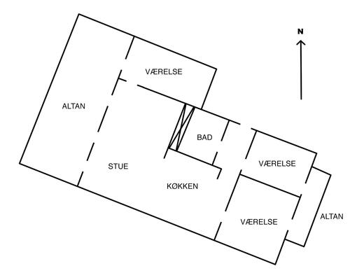 Flot nyere lejlighed med privat p-plads og terrasse på 40 m2