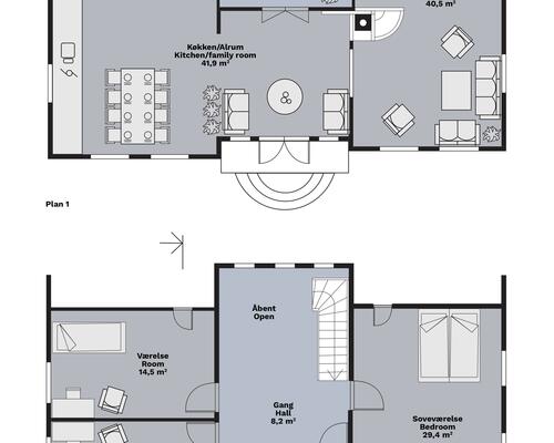 5 værelses hus i Frederiksværk
