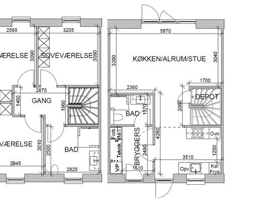 4 værelses hus i Bjæverskov