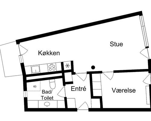 2 værelses lejlighed i Ballerup