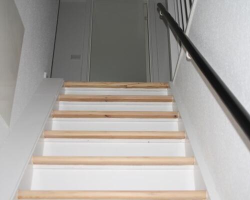 Flot præsentabelt rækkehus med have
