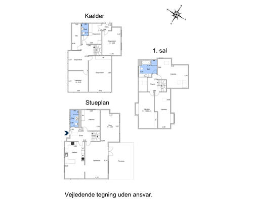 6 værelses hus i Gentofte
