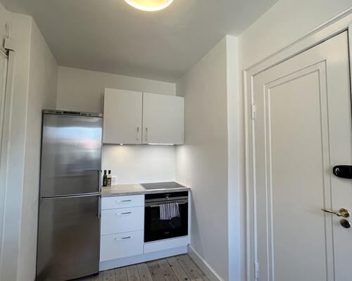 Fuldt møbleret lys penthouse lejlighed | Gentofte