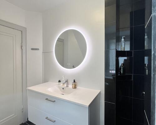 Fuldt møbleret lys penthouse lejlighed | Gentofte
