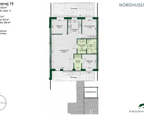 4 værelses hus i Stenlille