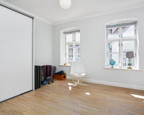 Liebhaverhjem midt på gågaden