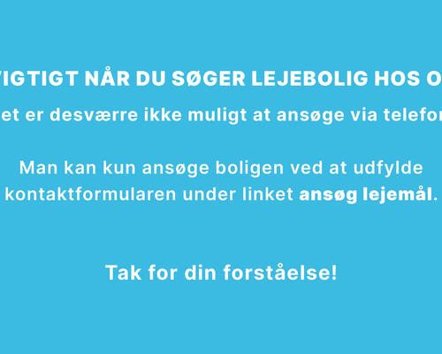 Attraktivt værelse til udlejning i Mejlgade