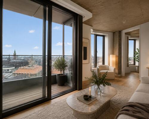 6 værelses lejlighed i København V