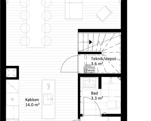 5 værelses hus i Hasselager