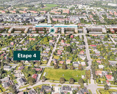 Skøn og veludnyttet 5-værelses lejlighed med lyst køkken-alrum, god planløsning og stor altan ud til gården - Ingen bindingsperiode!