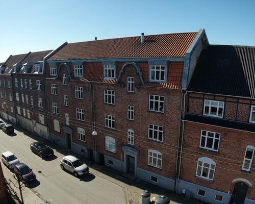 Delevenlig lejlighed i Randers - tæt på Banegården