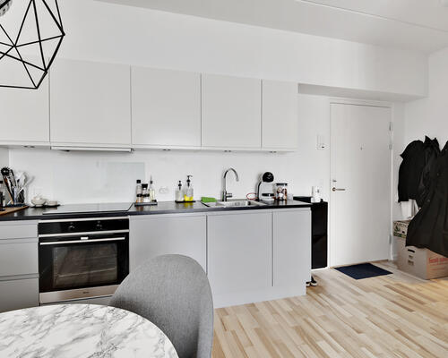 Flot 2-værelses lejlighed i Zebra House