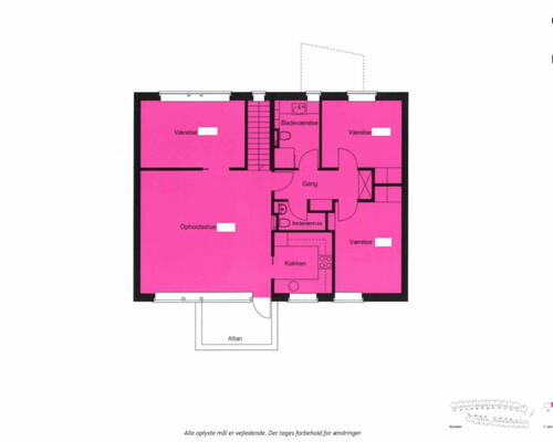 Stor og rumlig 4-værelses lejlighed på hele 123 m2 ved Furesø med både altan og terrasse. Højt til loftet og 2 badeværelser!