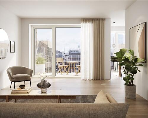 3 værelses lejlighed i København Ø