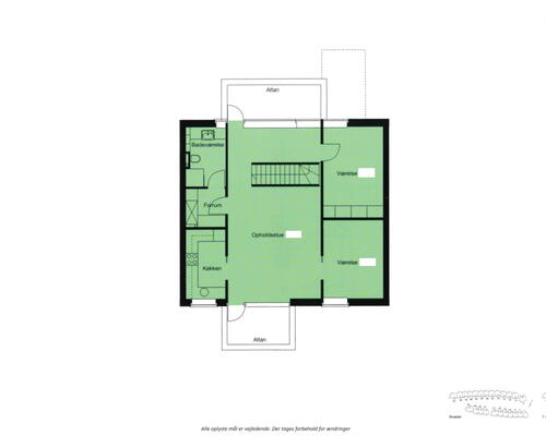 Attraktiv 3-vær. lejlighed på 105 m2 ved Furesø med 2 altaner. Privat badebro til ejendommen. Stort depotrum i kælderen. Højt til loftet!
