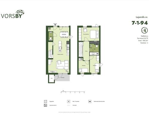 4 værelses hus i Viby Sjælland