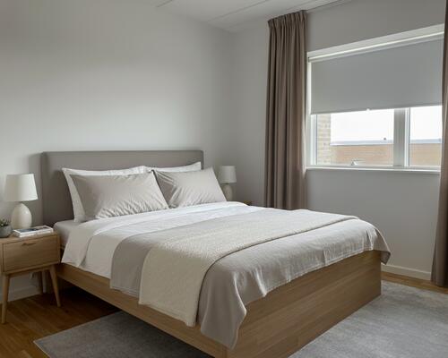 Lækkert rækkehus i moderne 2-plans nybyggeri