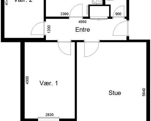 3 værelses lejlighed i Nordborg