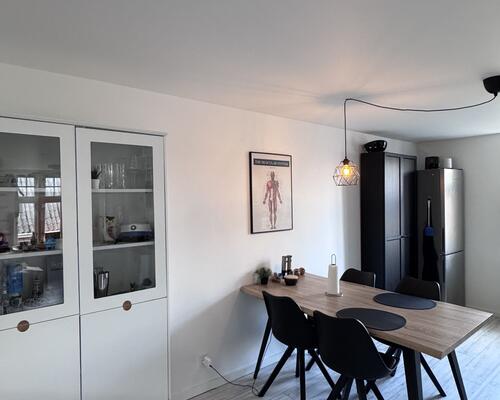 Nydelig lejlighed i roligt område og flot udsigt over Vejle by.