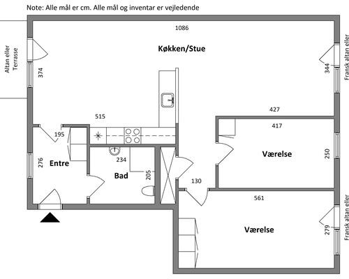 3 værelses lejlighed i Holstebro