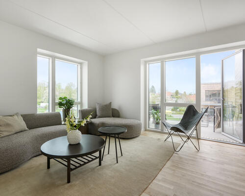 Moderne boliger i smukke omgivelser