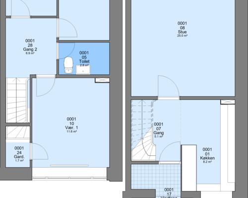 4 værelses hus i Haderslev