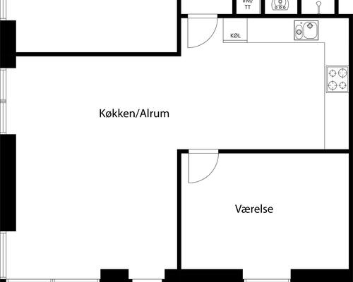 3 værelses hus i Vejle Øst