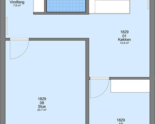 2 værelses lejlighed i Frederikshavn