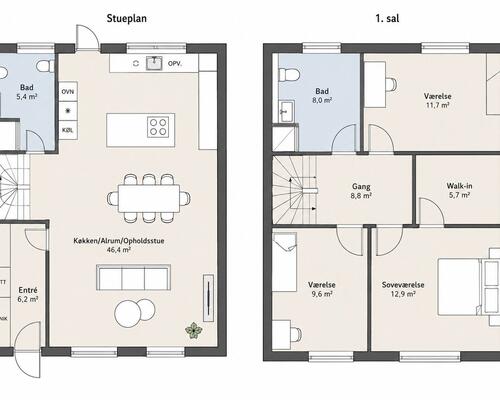 141 m2 værelse i Odense SV