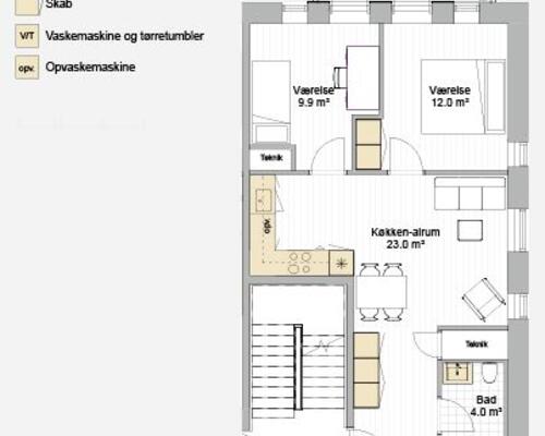3 værelses lejlighed i Nørresundby