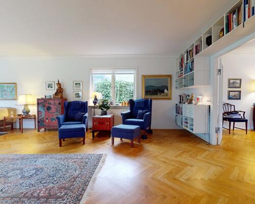5 værelses lejlighed i Charlottenlund