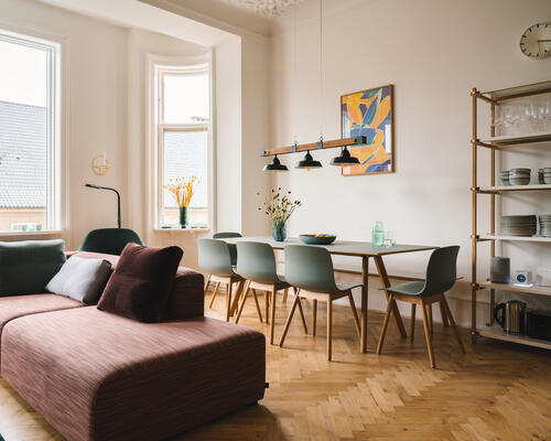 6 værelses lejlighed i København V
