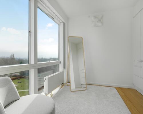 UDEN BOPÆLSPLIGT , eksklusiv penthouselejlighed i 2 plan med 4 soveværelser