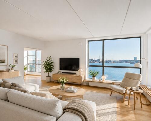 4 værelses lejlighed i København Ø