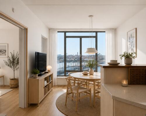 4 værelses lejlighed i København Ø