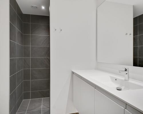 Indbydende lejlighed med moderne detaljer i Nørresundby