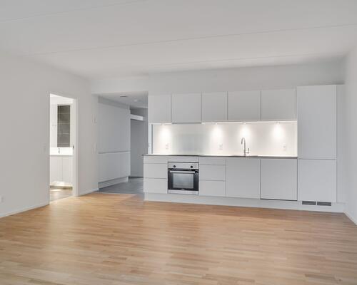 Indbydende lejlighed med moderne detaljer i Nørresundby