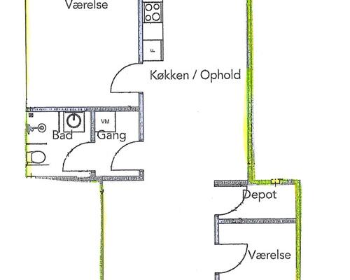 3 værelses lejlighed i Viborg