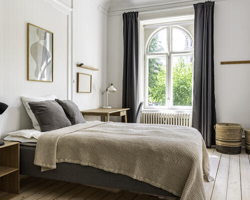 14 m2 værelse i København K