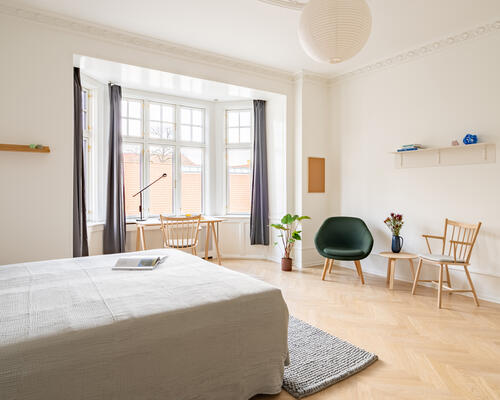 28 m2 værelse i København K