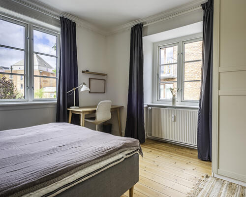 21 m2 værelse i København S