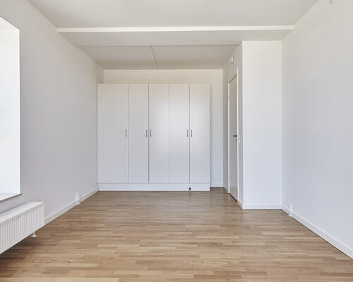 Penthouse på 128 m2 med 3 gode soveværelser