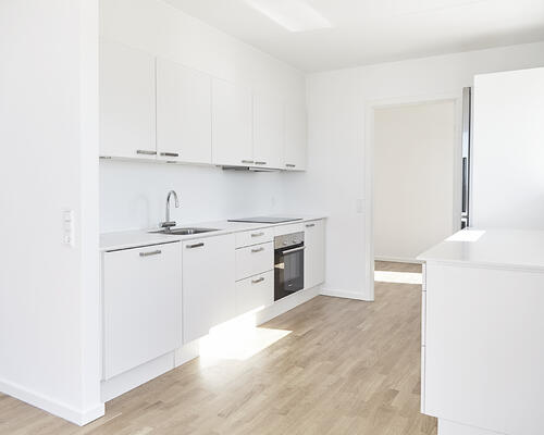Penthouse på 128 m2 med 3 gode soveværelser