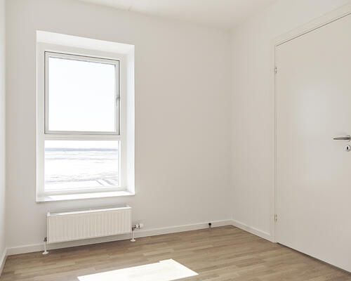 Penthouse på 128 m2 med 3 gode soveværelser