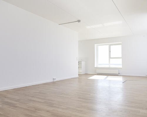 Penthouse på 128 m2 med 3 gode soveværelser