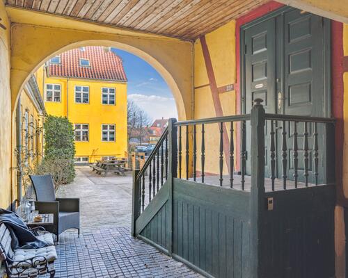 Sjældent lejemål med egen lille have