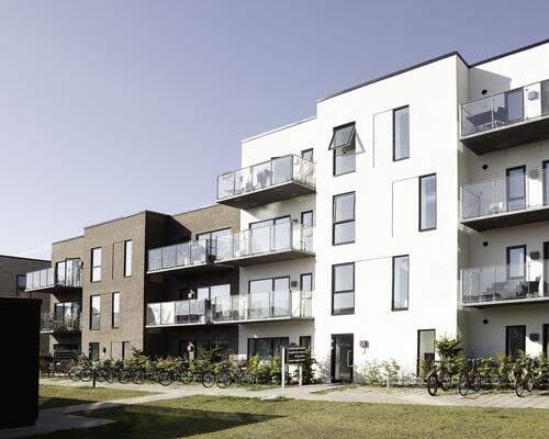 Egedal Stationsby - Moderne 2-vær. lejebolig med stor solrig altan