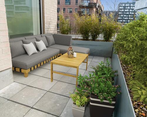 Egen privat  terrasse