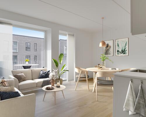 Skøn og moderne lejelejlighed